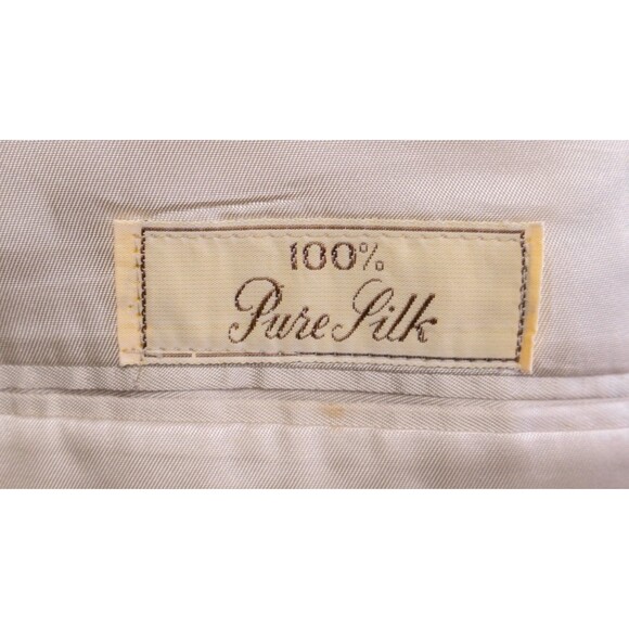 Bill Blass Sport Coat Blazer Micro Check Multi-Color Sz 42R Casual Jacket SILK - Picture 11 of 14